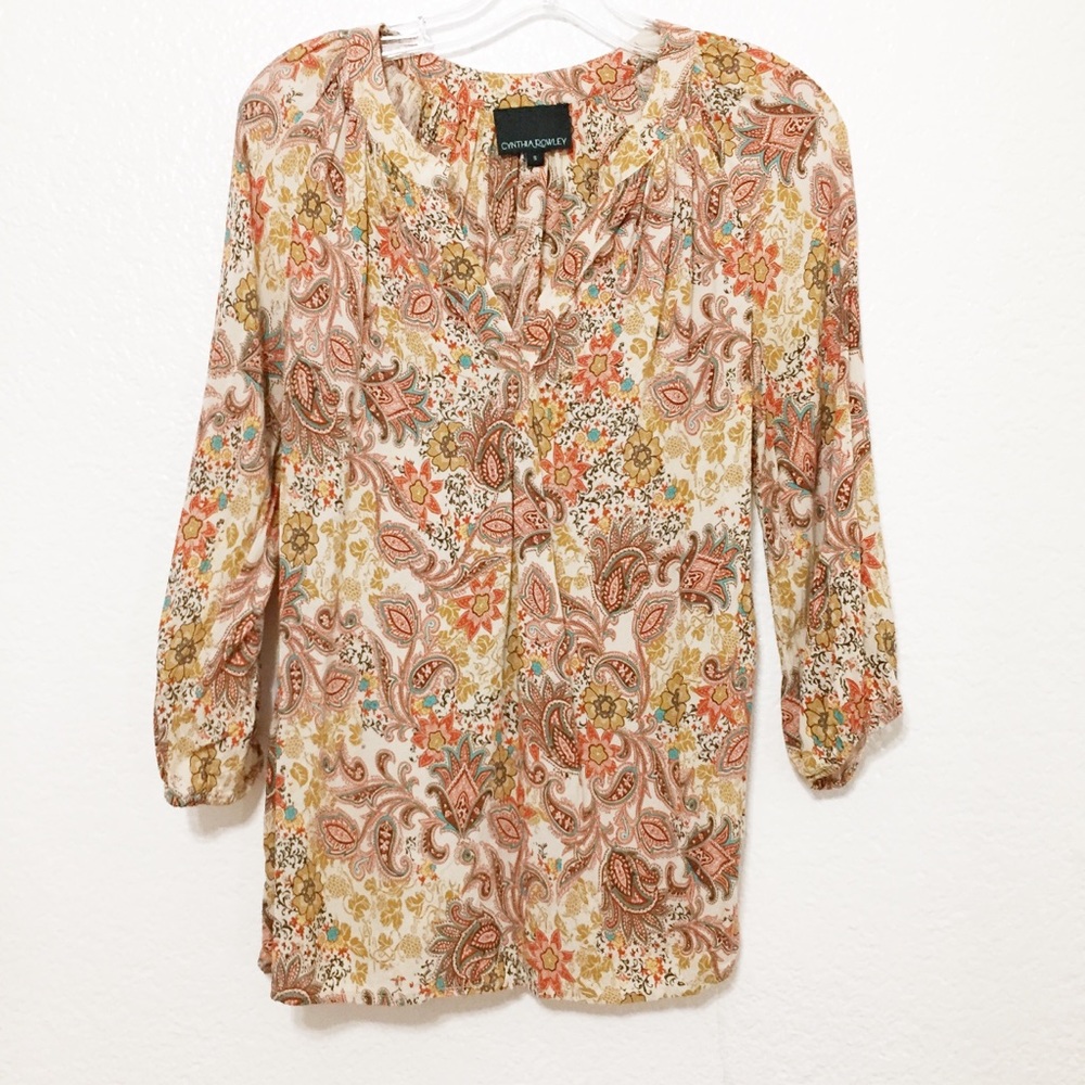 🎄Cynthia Rowley blouse NWOT S